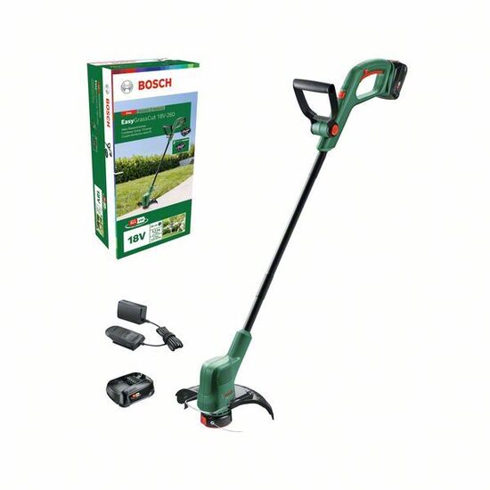BOSCH EasyGrassCut18V-260,2x2Ah Akumulatora trimeris
