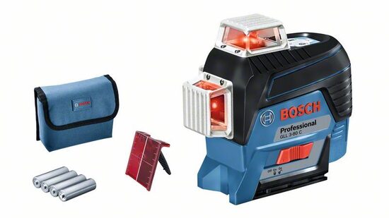 BOSCH GLL 3-80 C, BG 4x1.5V, AA1