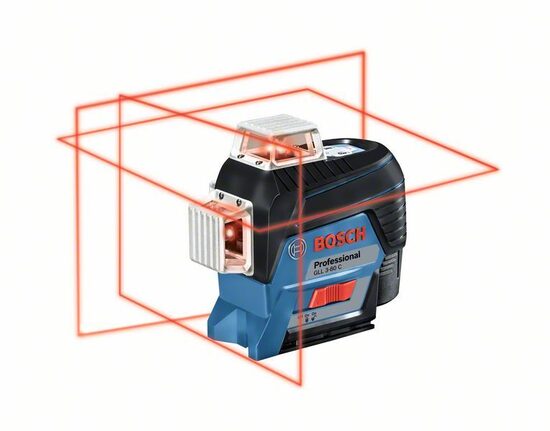 BOSCH GLL 3-80 C, LB 1x2.0Ah, GAL 1230, BM1, LR7