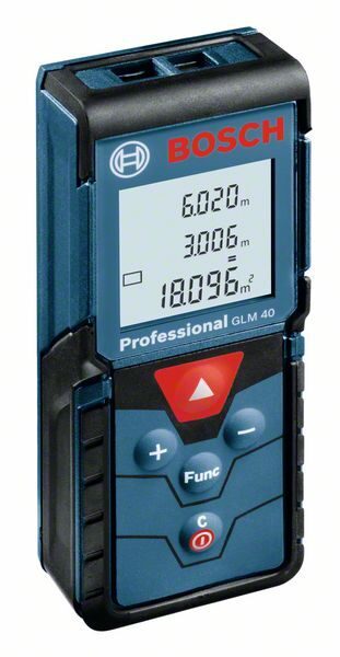 BOSCH GLM 40, BG 2x1.5V