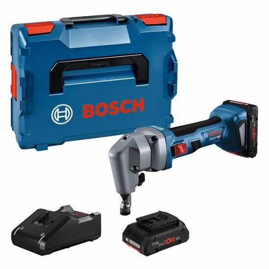 BOSCH GNA 18V-16 E 2x4.0Ah ProC GAL 18V-40, LB
