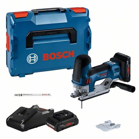 BOSCH GST 18V-155 SC 2x4.0Ah Pc GAL 18V-40, LB