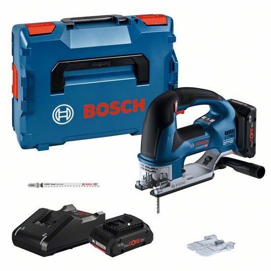 BOSCH GST 18V-155 BC 2x4.0Ah Pc GAL 18V-40, LB