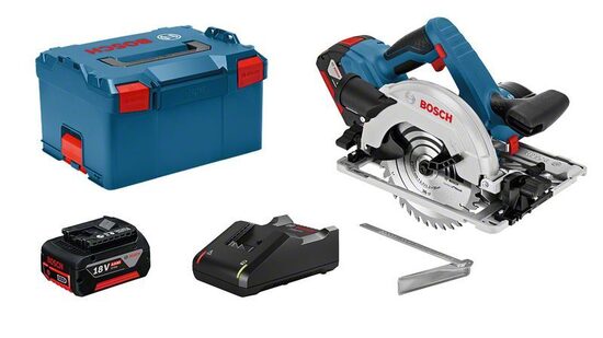 BOSCH GKS 18V-57G, LB 2x4.0, 18V-40