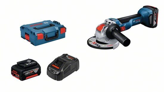 BOSCH GWX 18V-10, LB 2x5.0, 1880CV