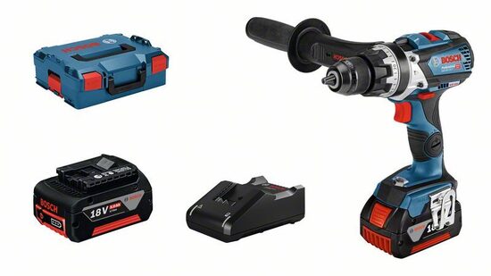 BOSCH GSB 18V-110 C, LB 2x5.0, 18V-40