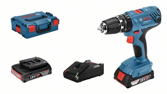 BOSCH GSB 18V-21, LB 2x2.0, 18V-40