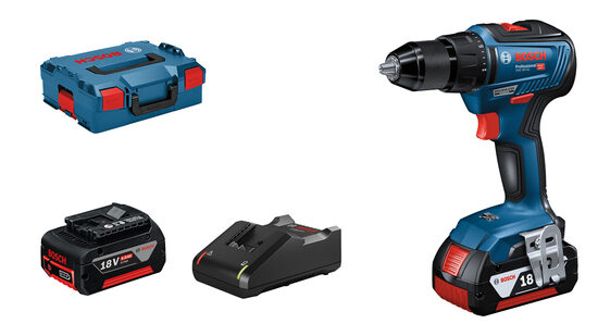 BOSCH GSR 18V-55, LB 2x4.0, 18V-40