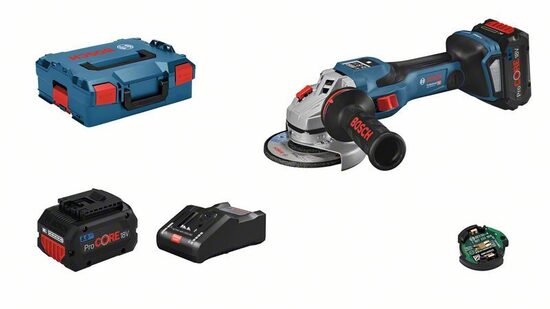 BOSCH GWS 18V-15 SC, LB 2x8.0PrC, CoMo, 18V-160