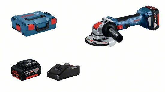 BOSCH GWX 18V-7, LB 2x4.0, 18V-40