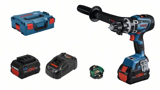 BOSCH GSB 18V-150C 2xProCORE18V 8.0Ah; GAL 1880; Como; L