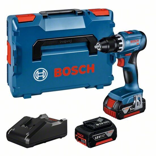 BOSCH GSR 18V-45 2x 3.0Ah, GAL 18V-40, LB