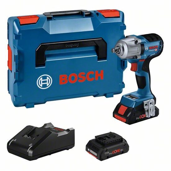 BOSCH GDS 18V-450 HC 2x4.0 ProC GAL 18V-40, GCY 42, LB
