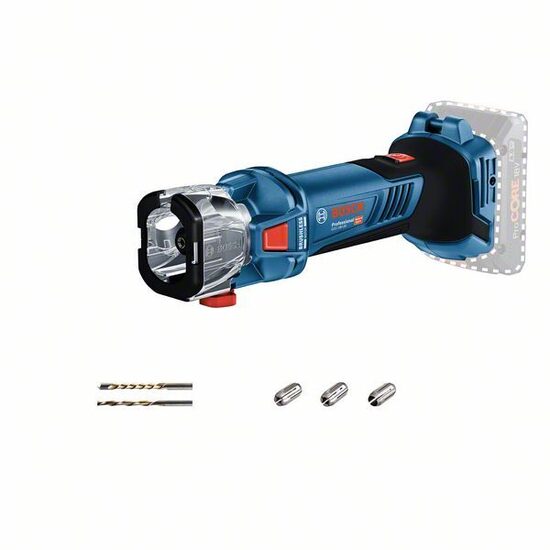 BOSCH GCU 18V-30 Drywall Cutout Solo, Carton