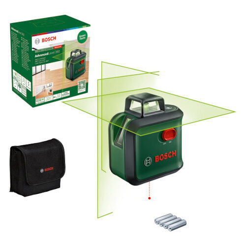 BOSCH AdvancedLevel 360 Krustlīniju lāzers
