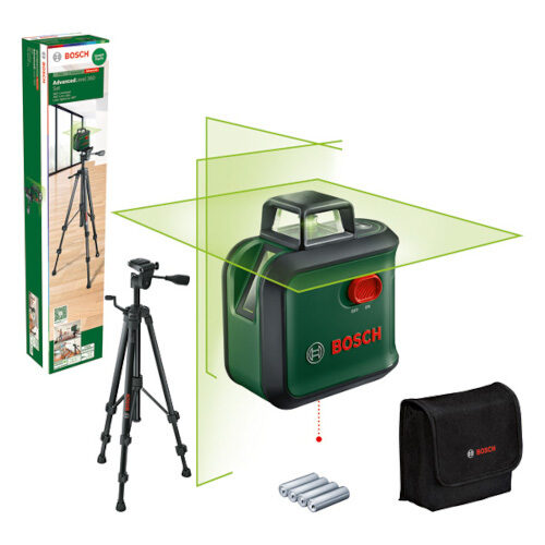 BOSCH AdvancedLevel 360 Set Krustlīniju lāzers
