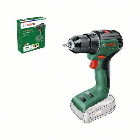 UniversalDrill 18V-60solo Akumulatora skrūvgriezis