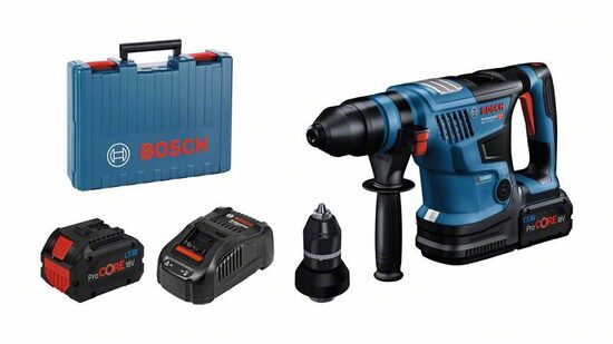 BOSCH GBH 18V-34 CF, CC 2x8.0PrC, CoMo, 1880CV