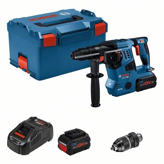 BOSCH GBH 18V-28 CF 2x8.0Ah ProC, GAL 1880, LB