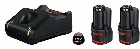 BOSCH GBA 2x3.0Ah 12V, GAL 12V-40