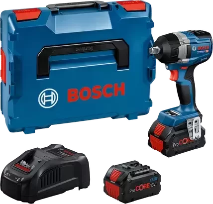 BOSCH GDS 18V-750 C 2x8.0Ah PC GAL1880CV CoMo LB
